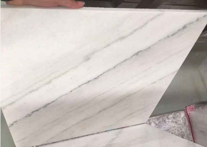 cheap white marble flooring for indoor decoration