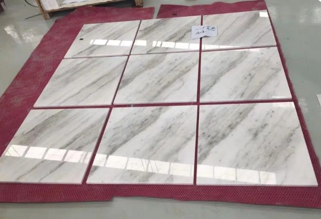 cheap white marble flooring for indoor decoration