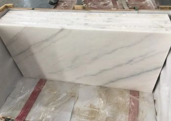 cheap white marble flooring for indoor decoration