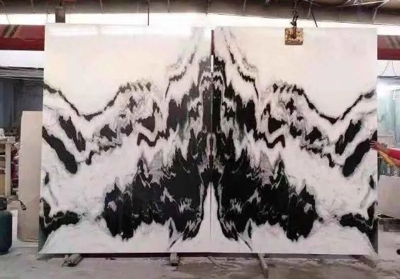 panda white marble slab for your luxury decor