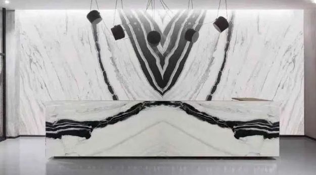 panda white marble slab for your luxury decor