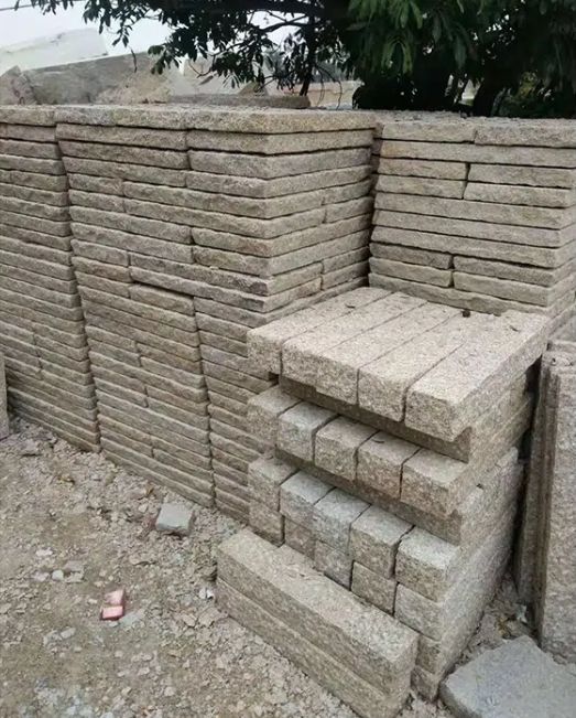 paving stone landscape finishing granite curbstone