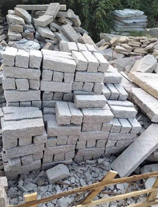 paving stone landscape finishing granite curbstone