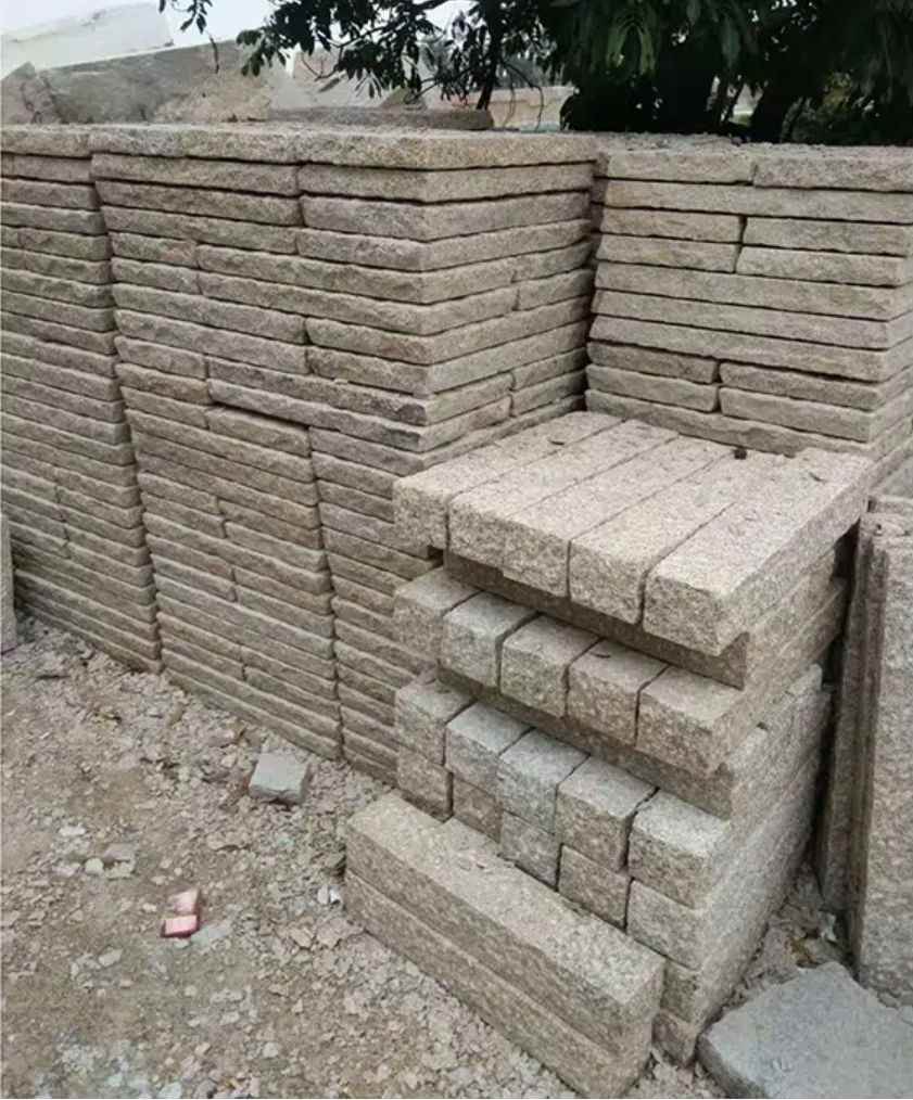 paving stone landscape finishing granite curbstone