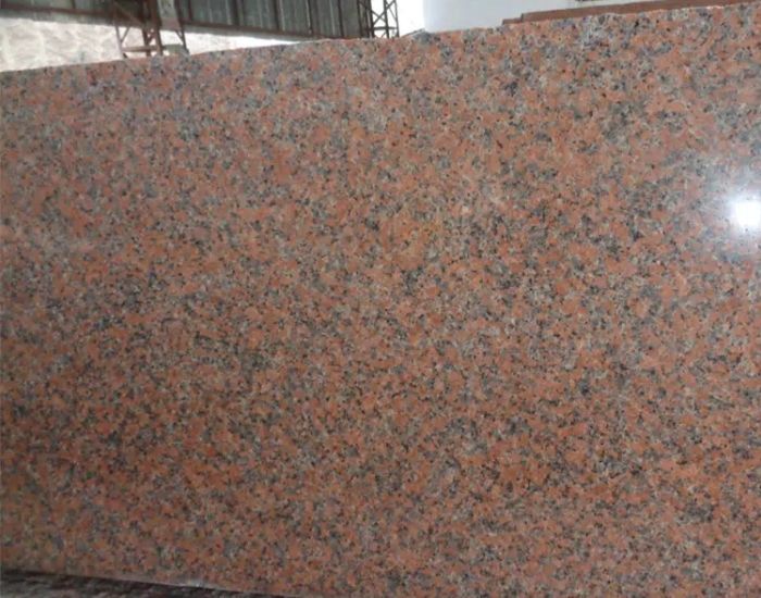 red granite countertop romantic flagstone maple