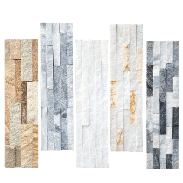 Stone wall tiles natural form stacked wall cladding