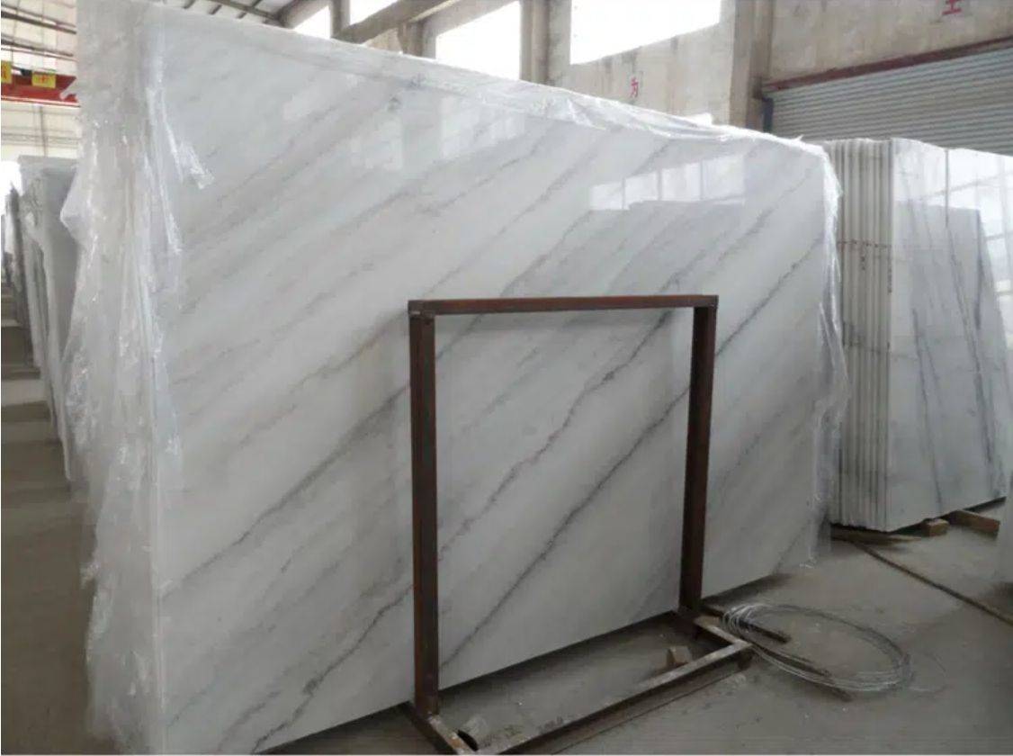 thickness white marble price 20mm sparkle marble slabs