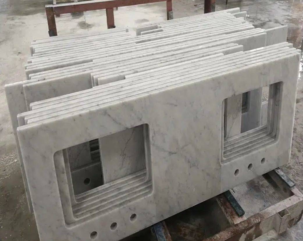 white granite countertop worktop kitchentop