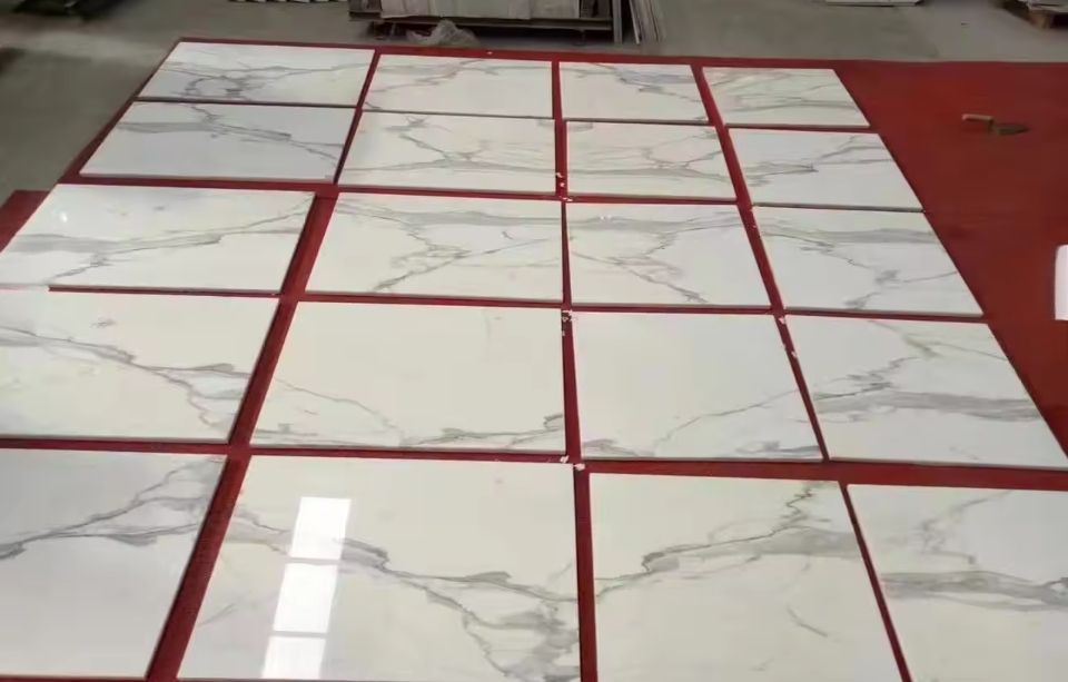white marble supplier polished star white marble tile