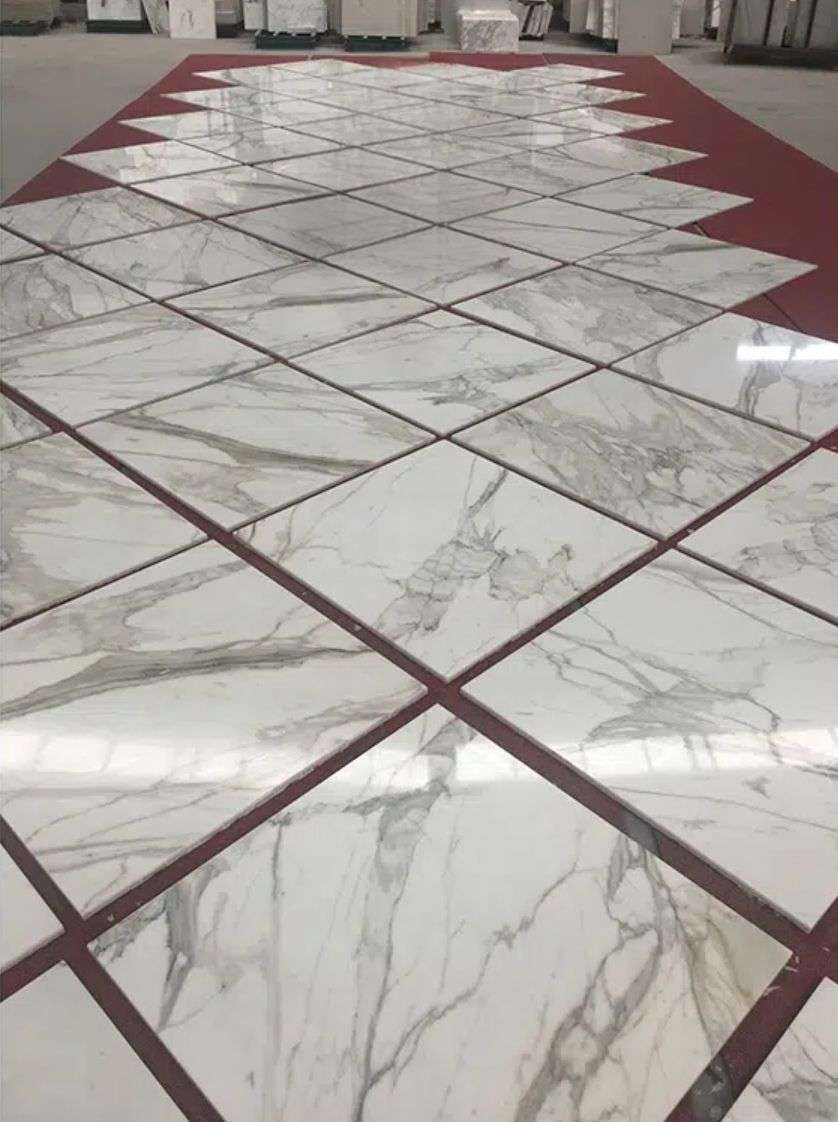 white marble supplier polished star white marble tile